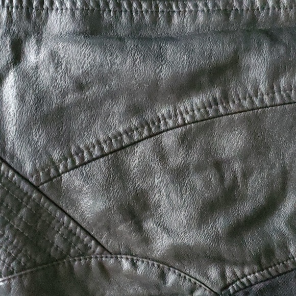 EXPRESS Faux leather jacket - Picture 4 of 11